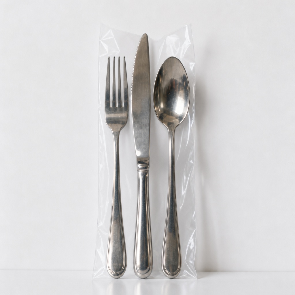 Plastic Silverware Bags – Case of 5000