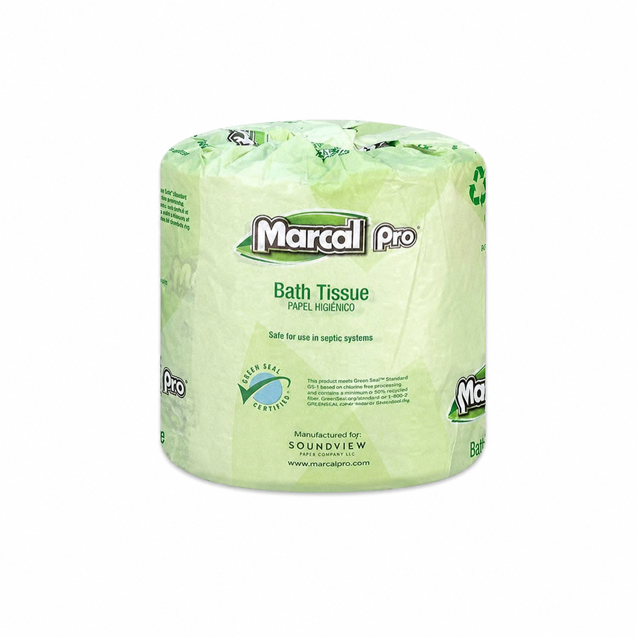Marcal White Tissue Rolls – Case of 96