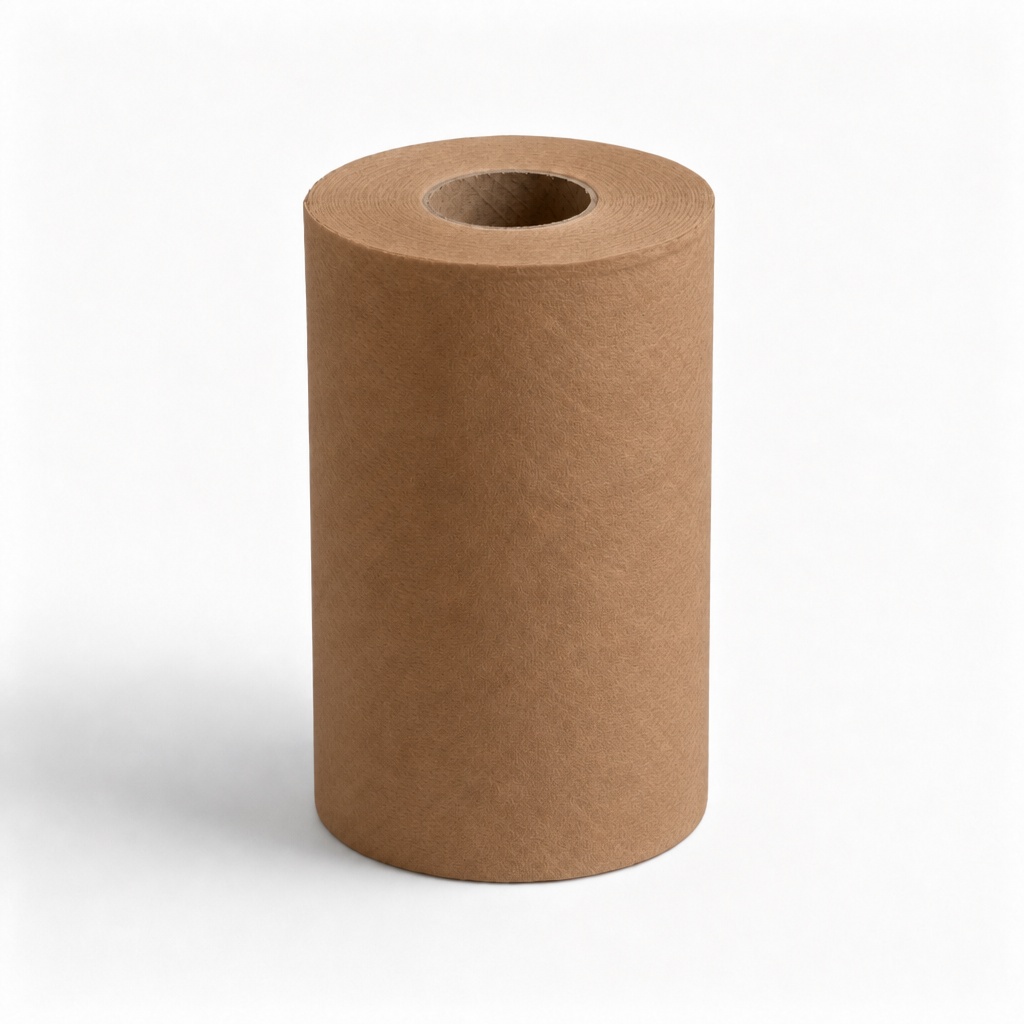 Paper Towel Rolls 8″ Brown - Case of 6