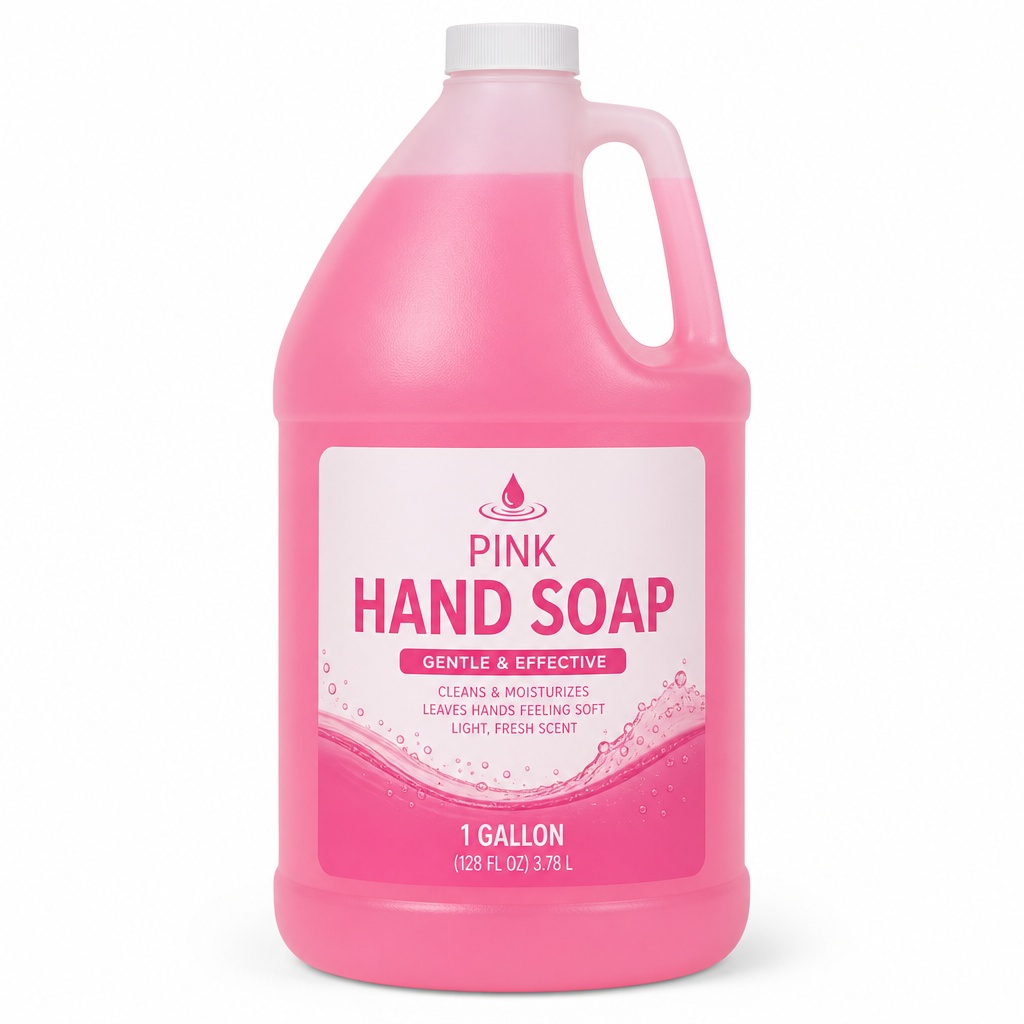 Pink Hand Soap 1 Gallon – Case of 4