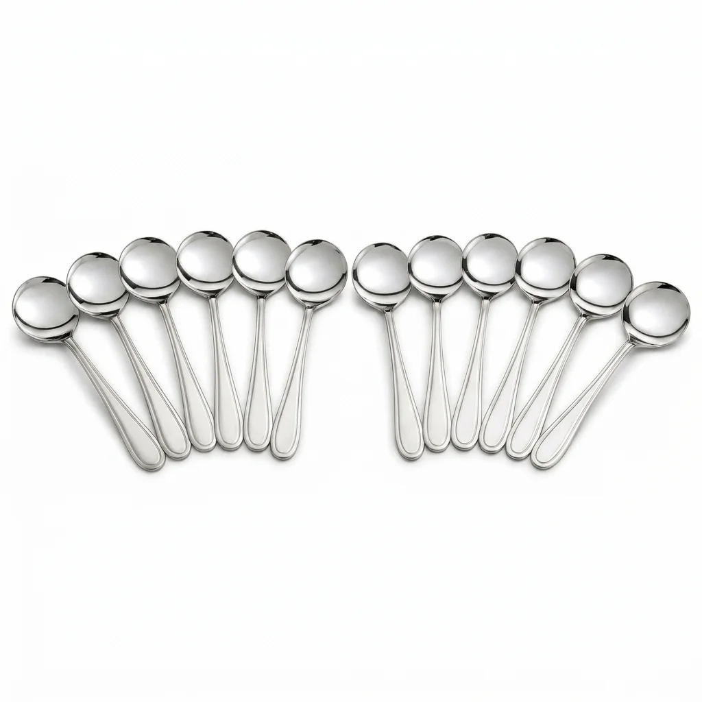 Bouillon Spoon Stainless Steel Dominion – 12 Pack