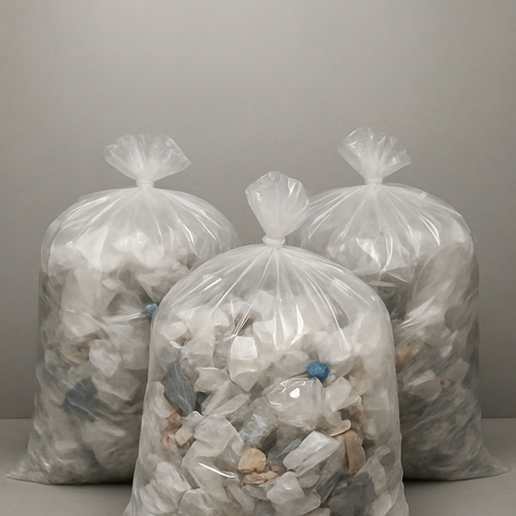 Garbage Bags Clear Heavy 55 Gallon  – Case of 100