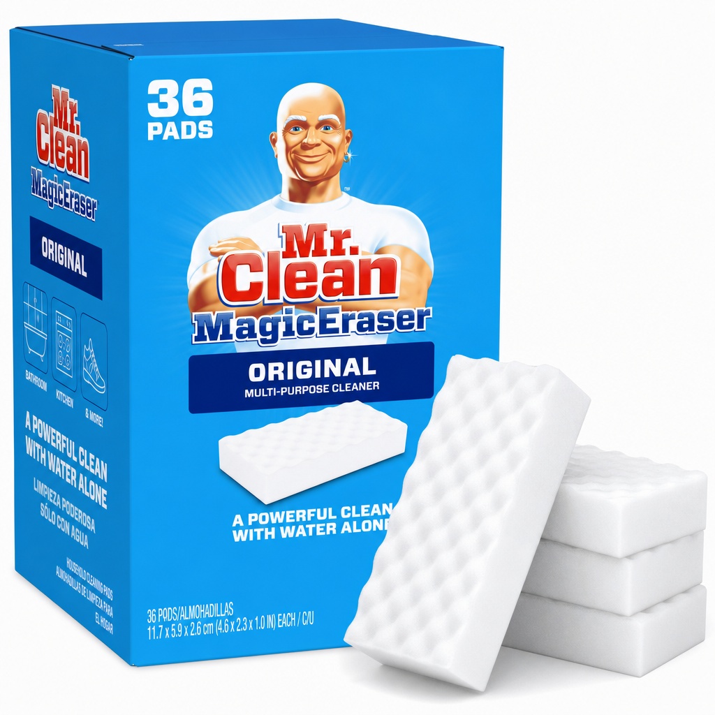 Mr. Clean Magic Eraser Scrub Sponge Original – Case of 36