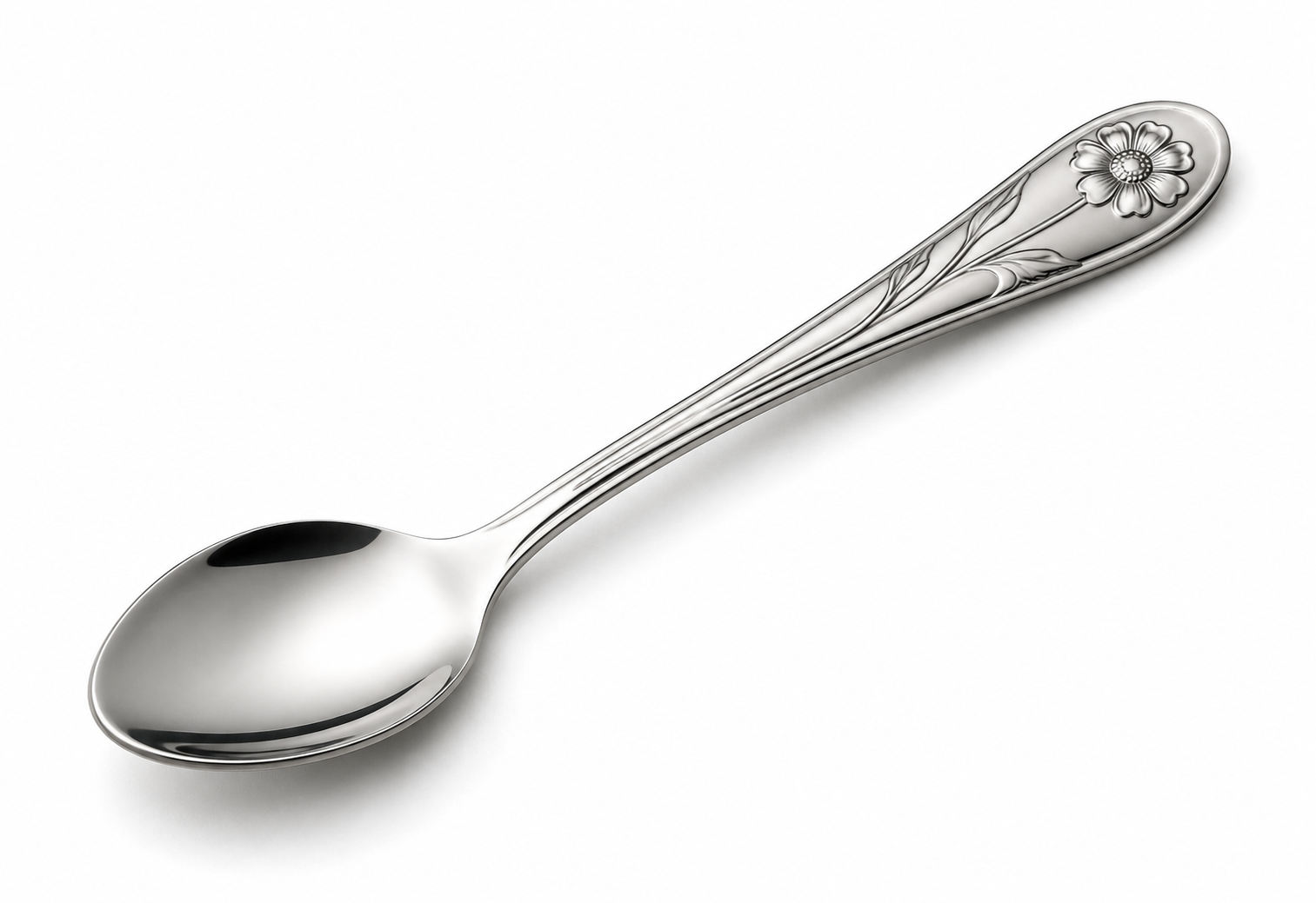 Teaspoon Stainless Steel Modern Design – 2 Dozen