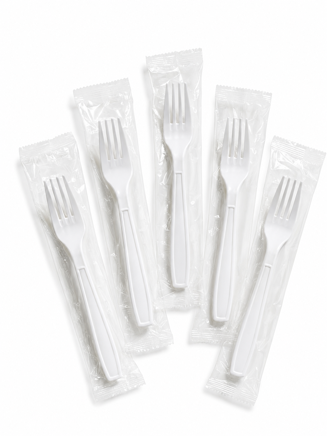 Forks Individually Wrapped Heavy White – Case of 1000