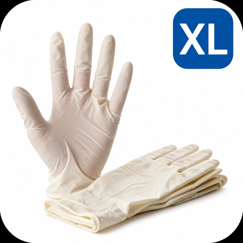 Latex Gloves Powder Free Extra Large – Case of 1000