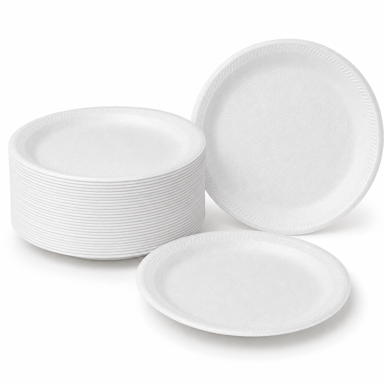Foam Plate 7″ – Case of 1000