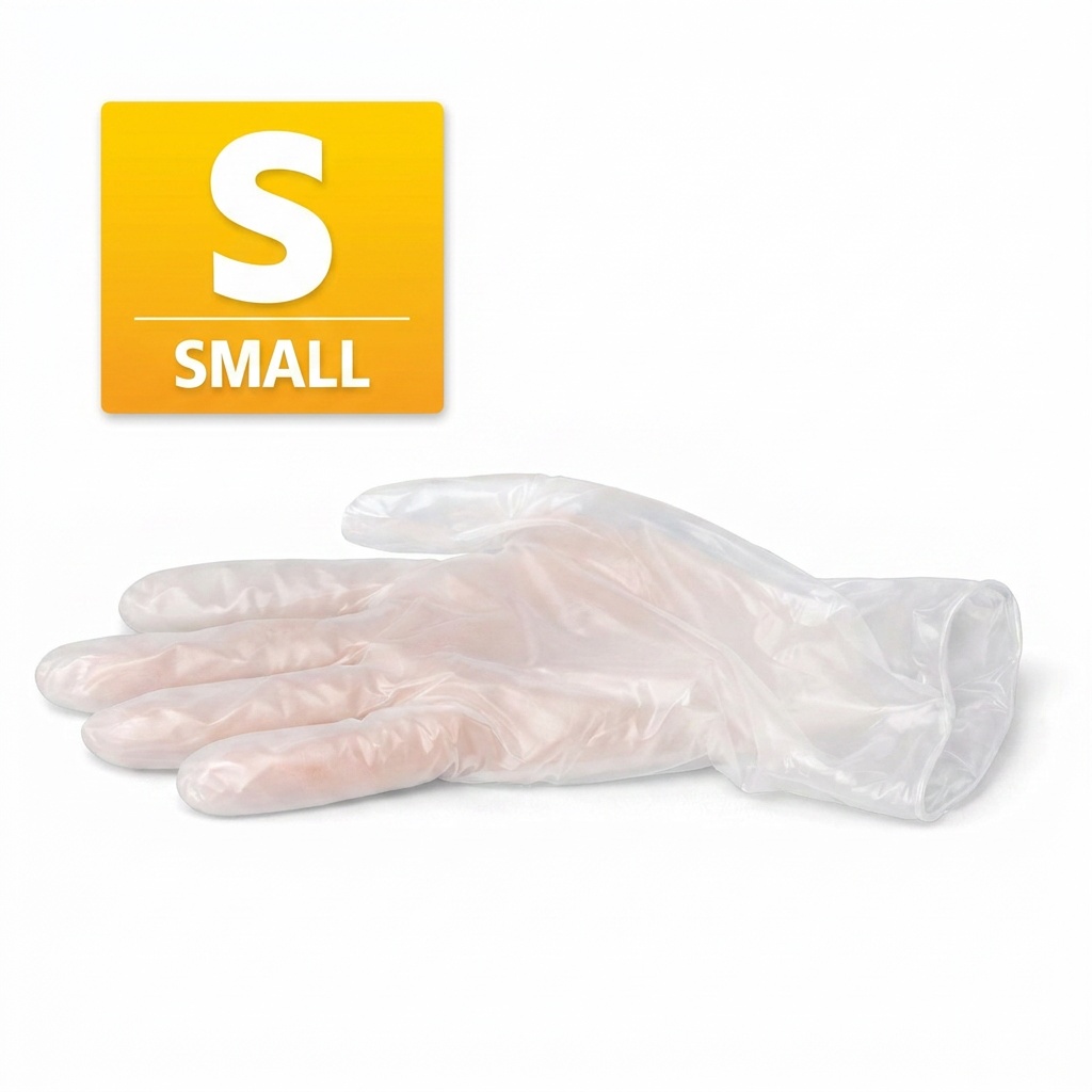 Vinyl Powder Free Gloves Small – Case of 1000