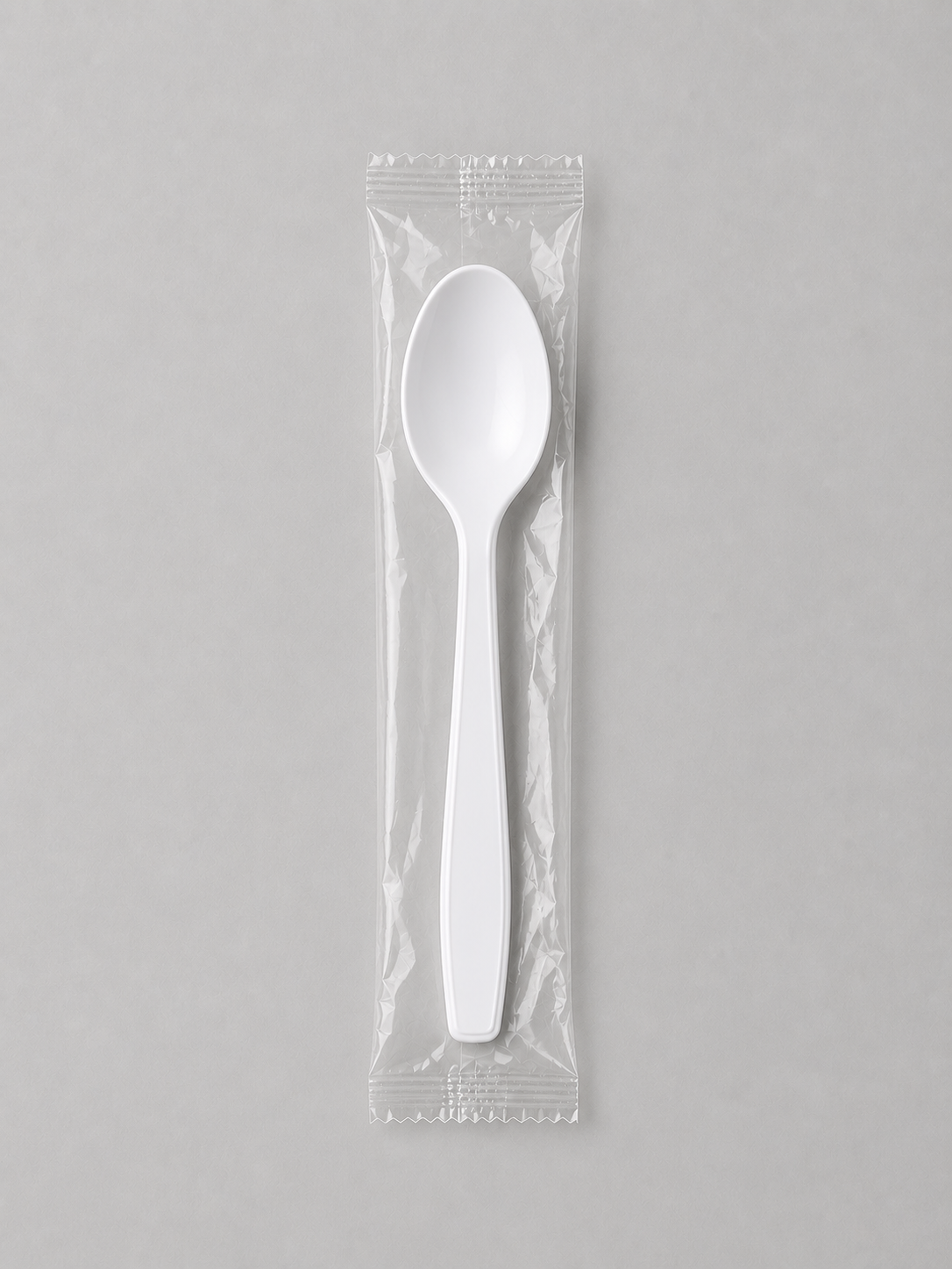 Teaspoon White Individually Wrapped Medium Weight – Case of 1000