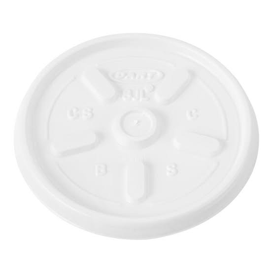 Lids for 8 oz Foam Cups 8JL – Case of 1000