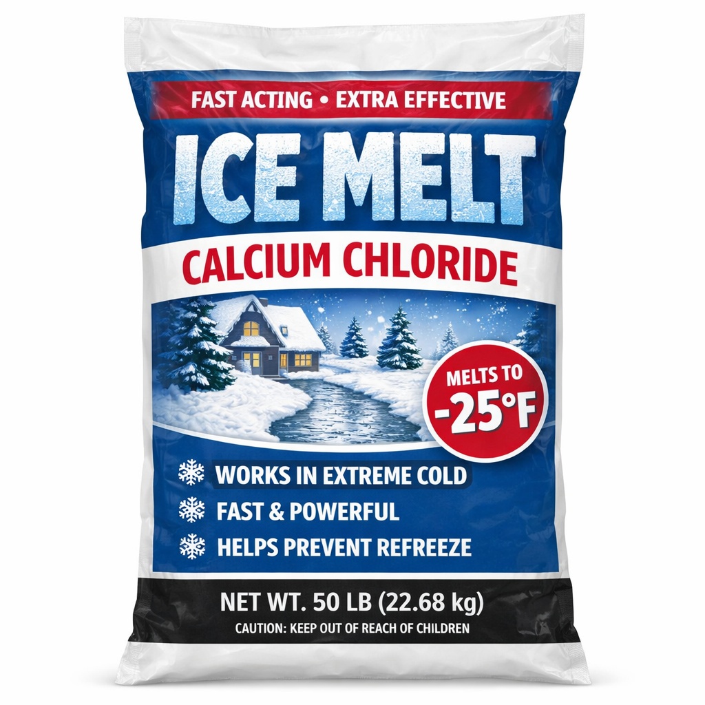 Salt Ice Melt Calcium Bag 50 LB – Each