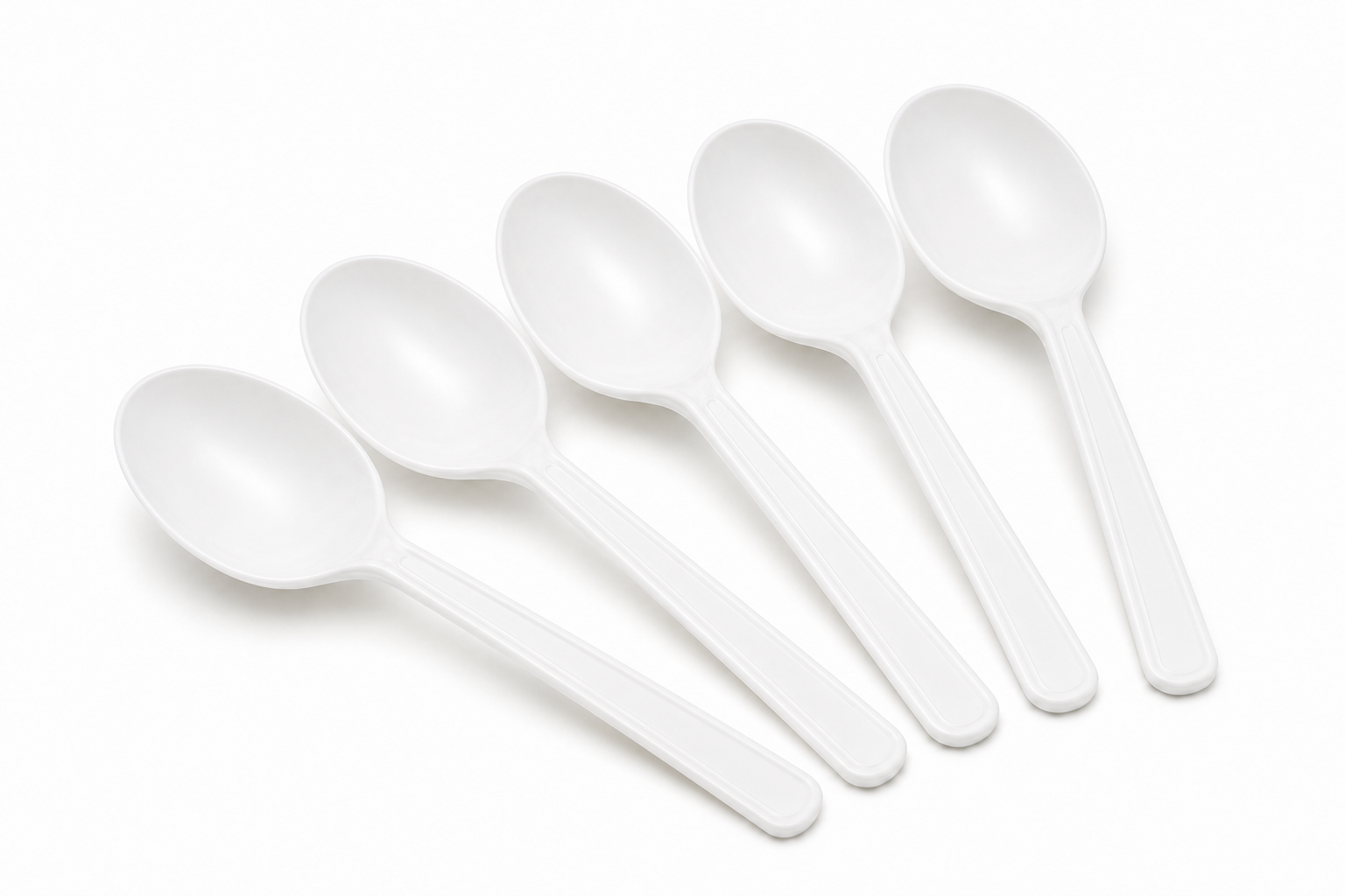 Soup Spoons White Medium Weight – Case of 1000