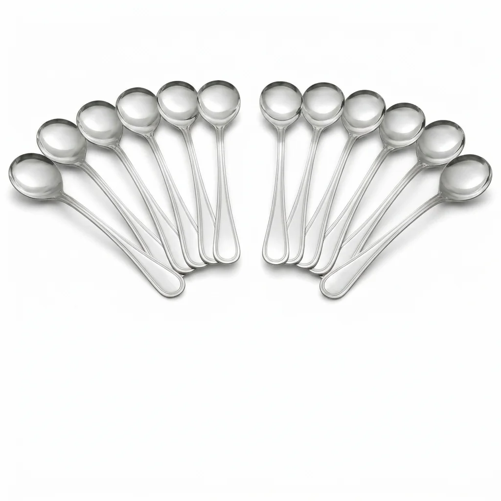 Bouillon Spoon Stainless Steel Windsor – 12 Pack