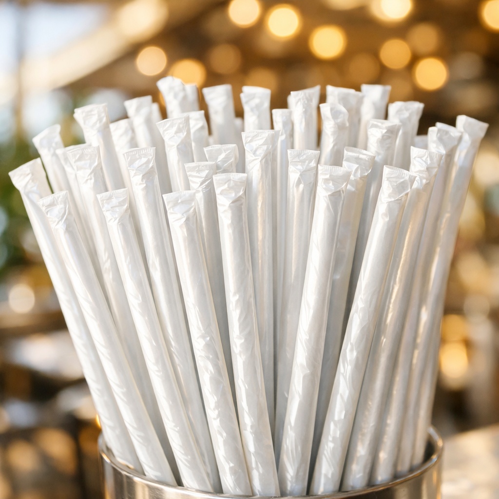 Straws Flexible 7 ¾ – 25/400