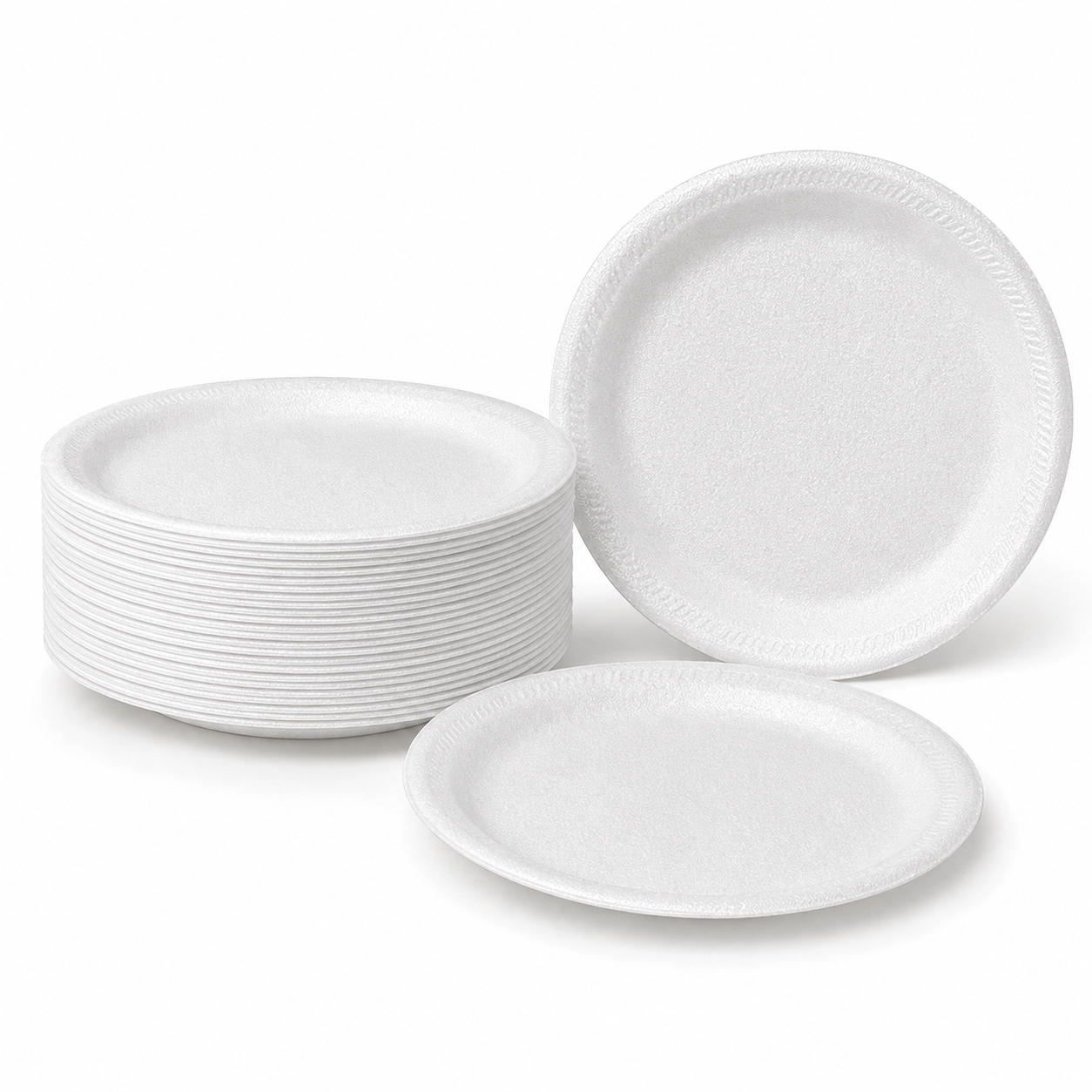 Foam Plate 6” – Case of 1000