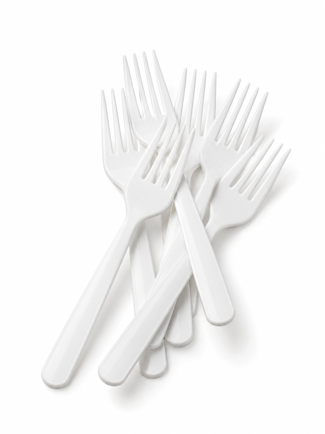 Fork White Medium Weight – Case of 1000