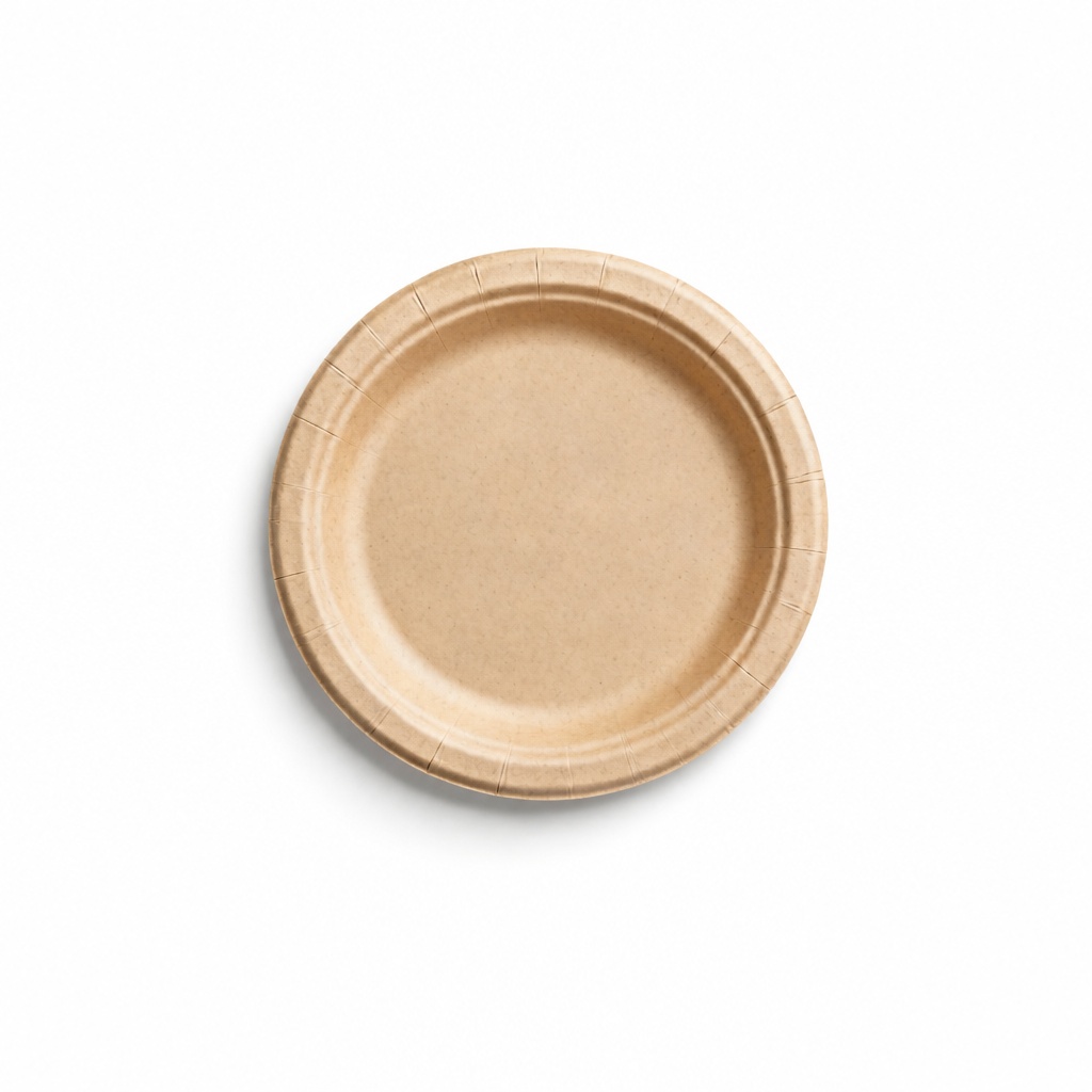 Fiber Sugarcane Plate 6″ – Case of 1000