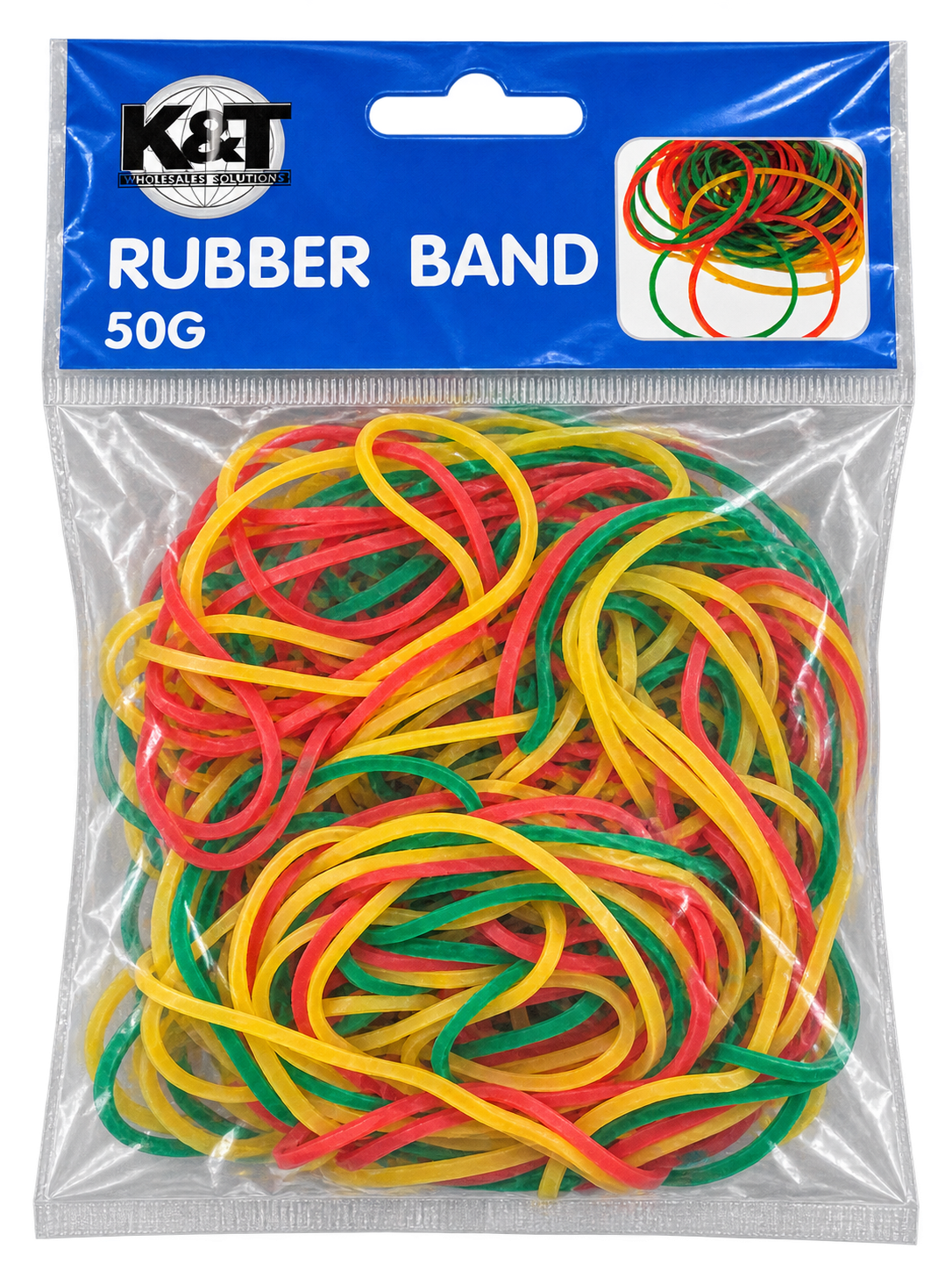 Rubber Bands 50 Ct - Case of 12 Packs