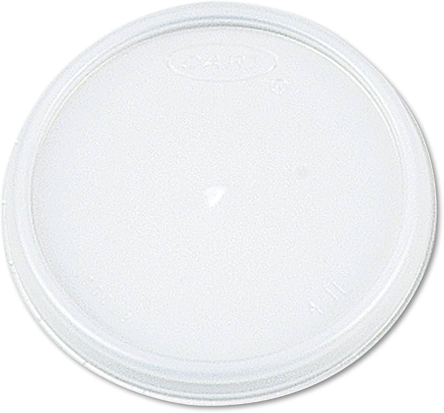 Lids for 20 oz Foam Cups & Squat style 8, 12, 16, oz 12JL - Case of 1000