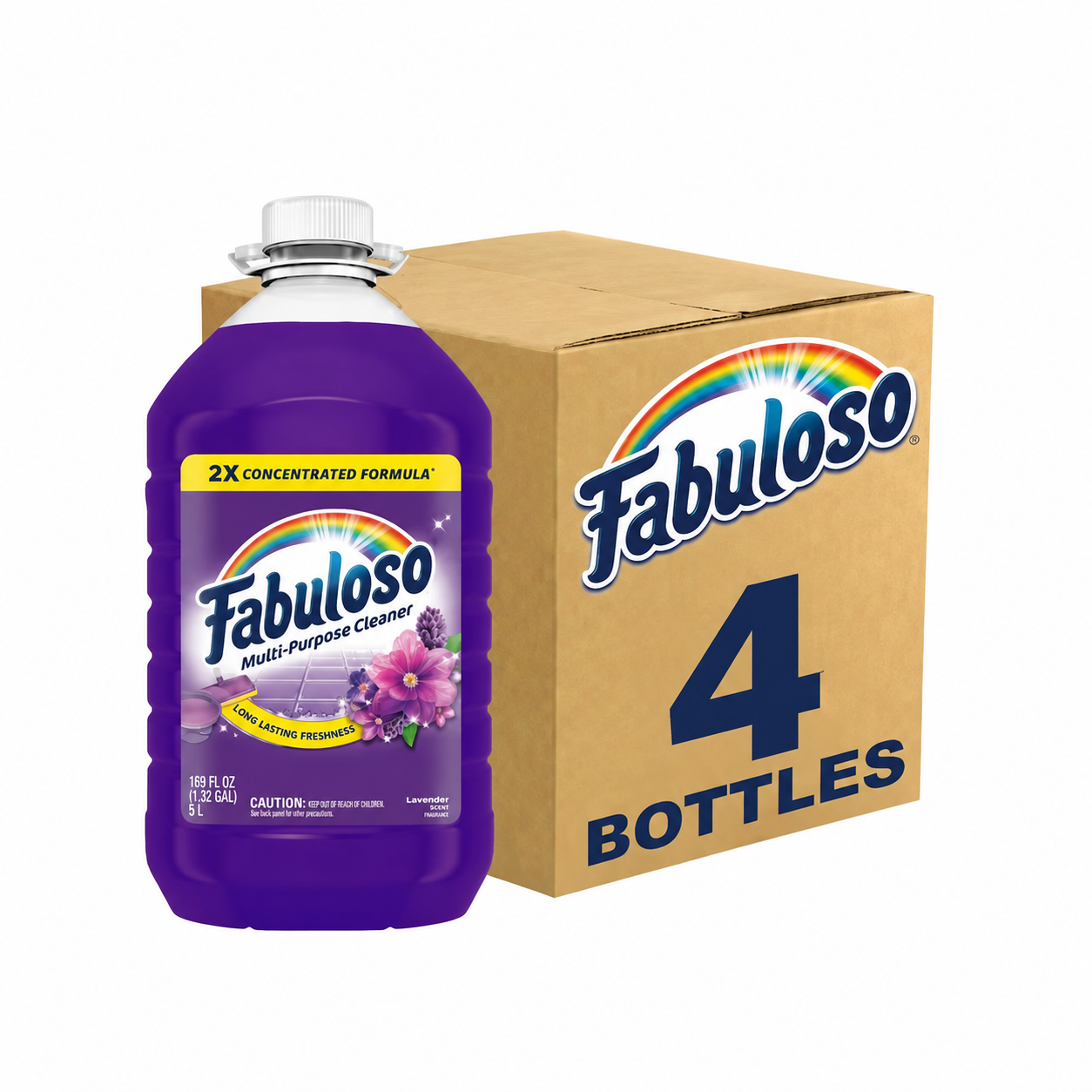 Fabuloso Lavender 128 oz - Case of 4
