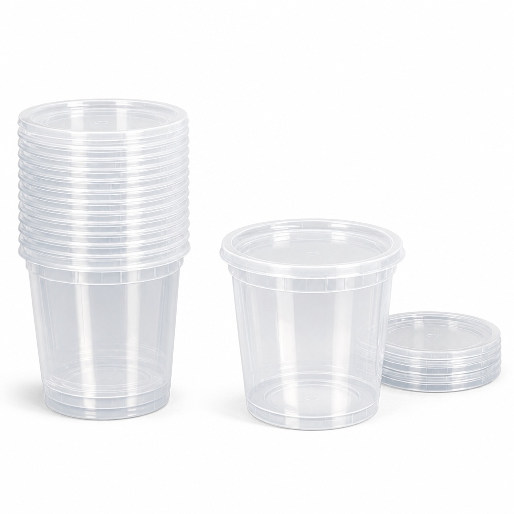 Deli Containers with Lids 32 oz – Case of 240