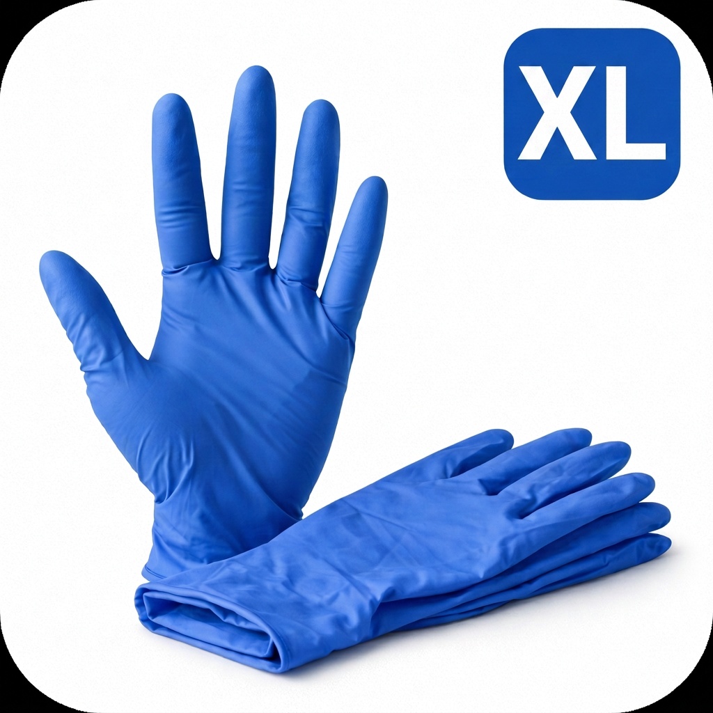 Blue Nitrile Gloves Extra Large – Case of 1000