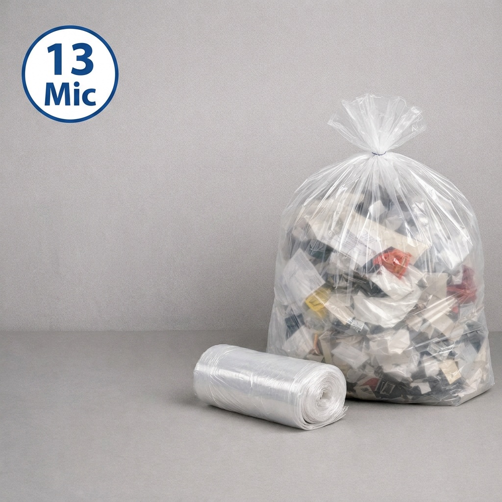 Garbage Bags Clear 30×37 13 Mic – Case of 500