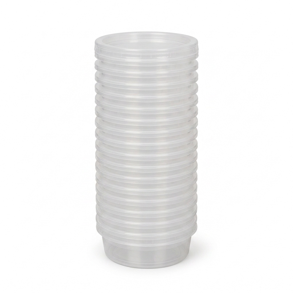 Deli Containers with Lids 8 oz – Case of 240