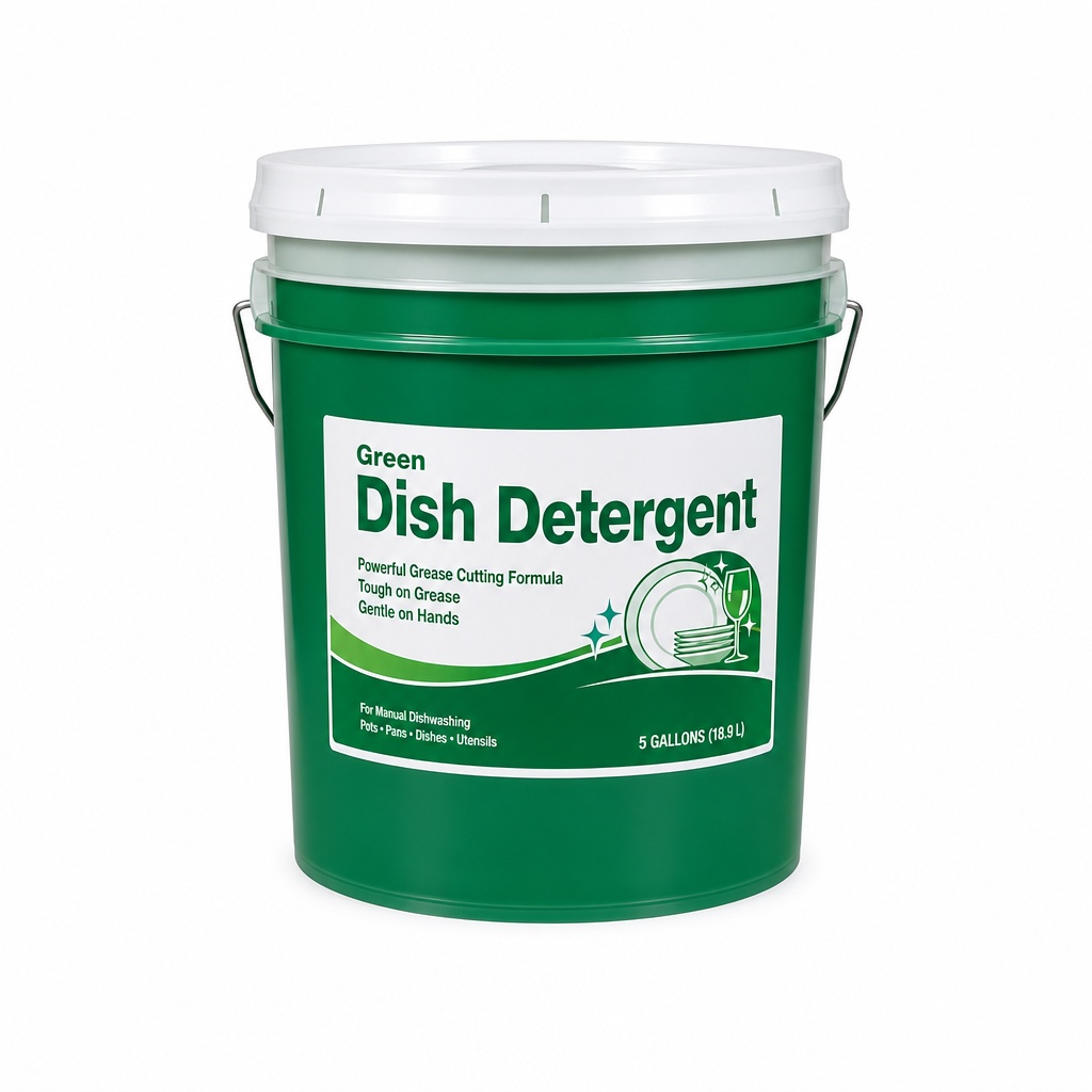 Green Dish Detergent 5 Gallon - Each